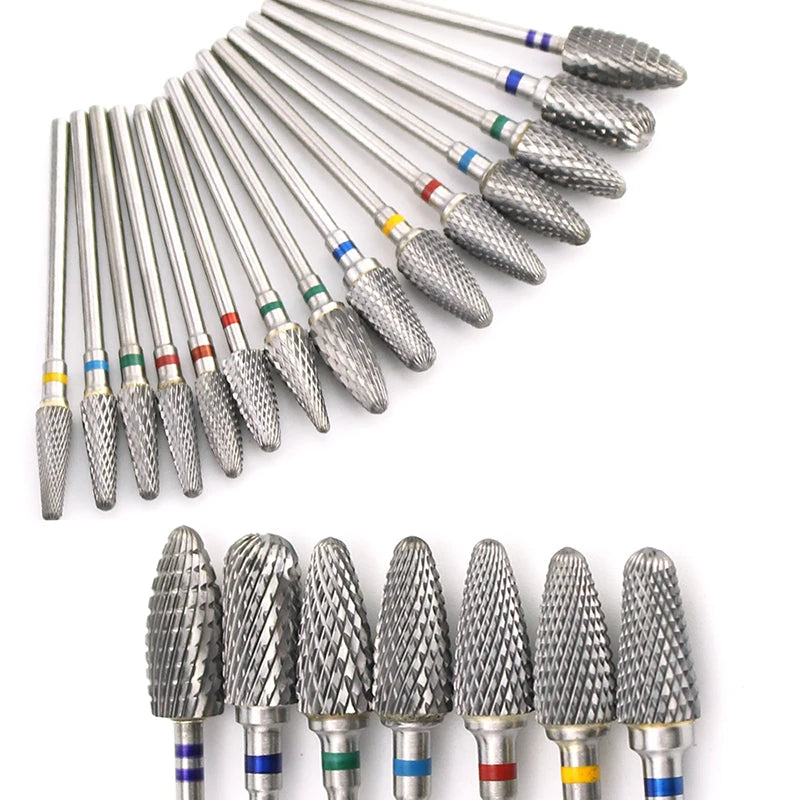 Tungsten Carbide Nail Drill Bit Manicure Cutter