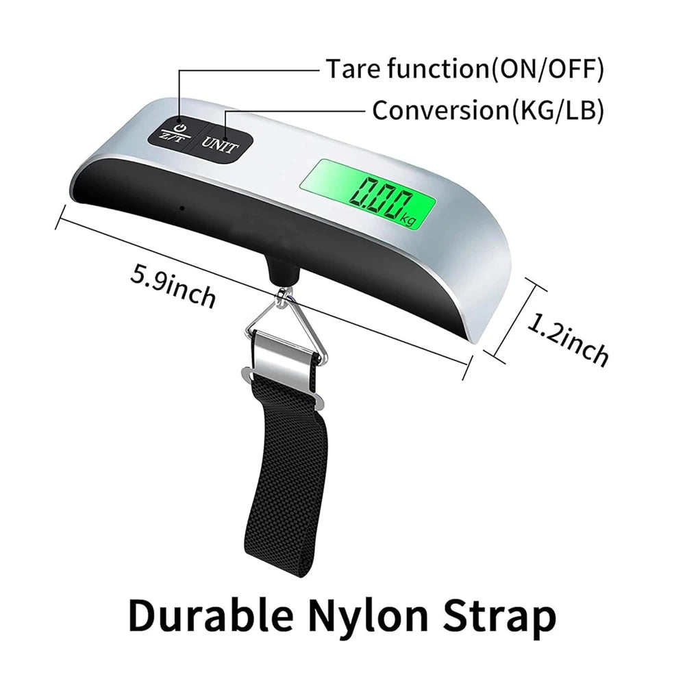 Digital Luggage Scale 110 lb/50 kg