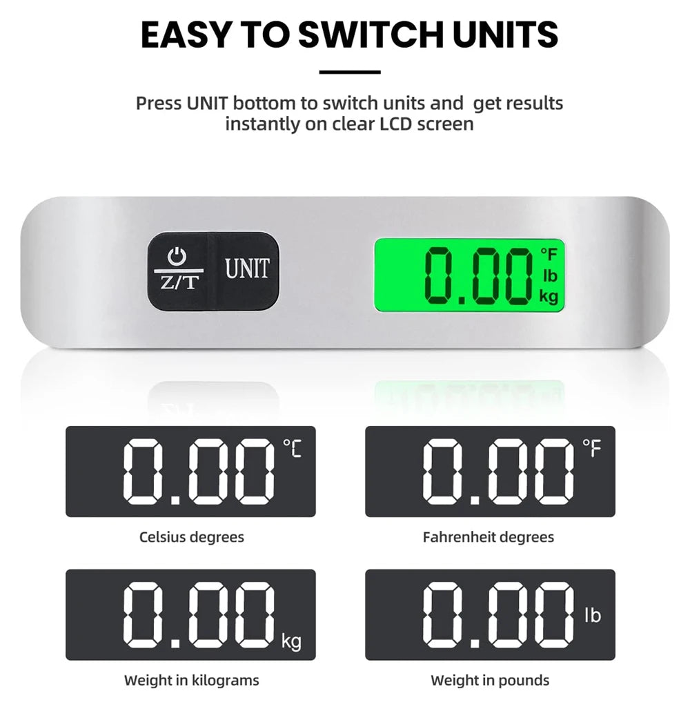 Digital Luggage Scale 110 lb/50 kg