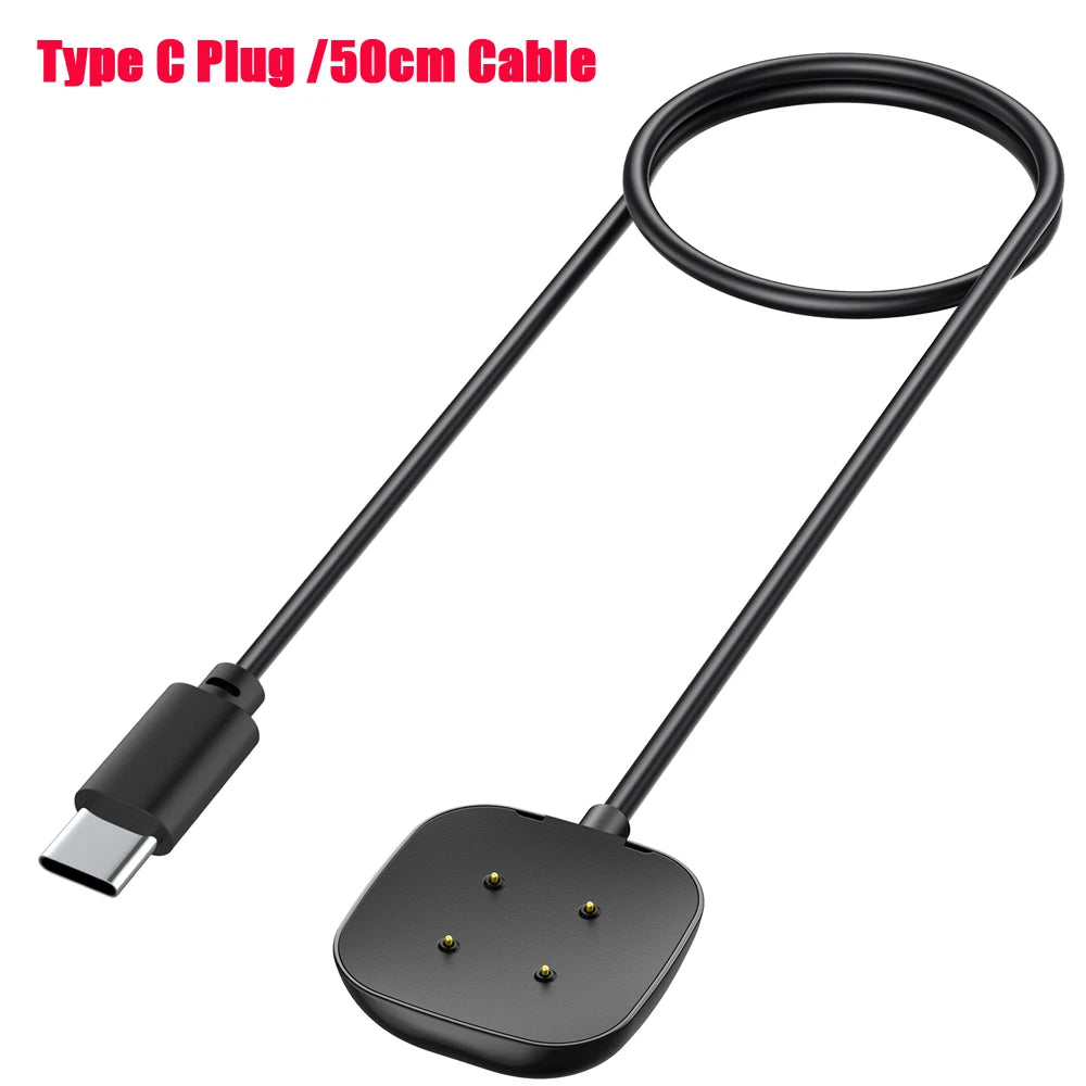 Charging Dock for Fitbit Versa 4/Versa 3/Sense 2