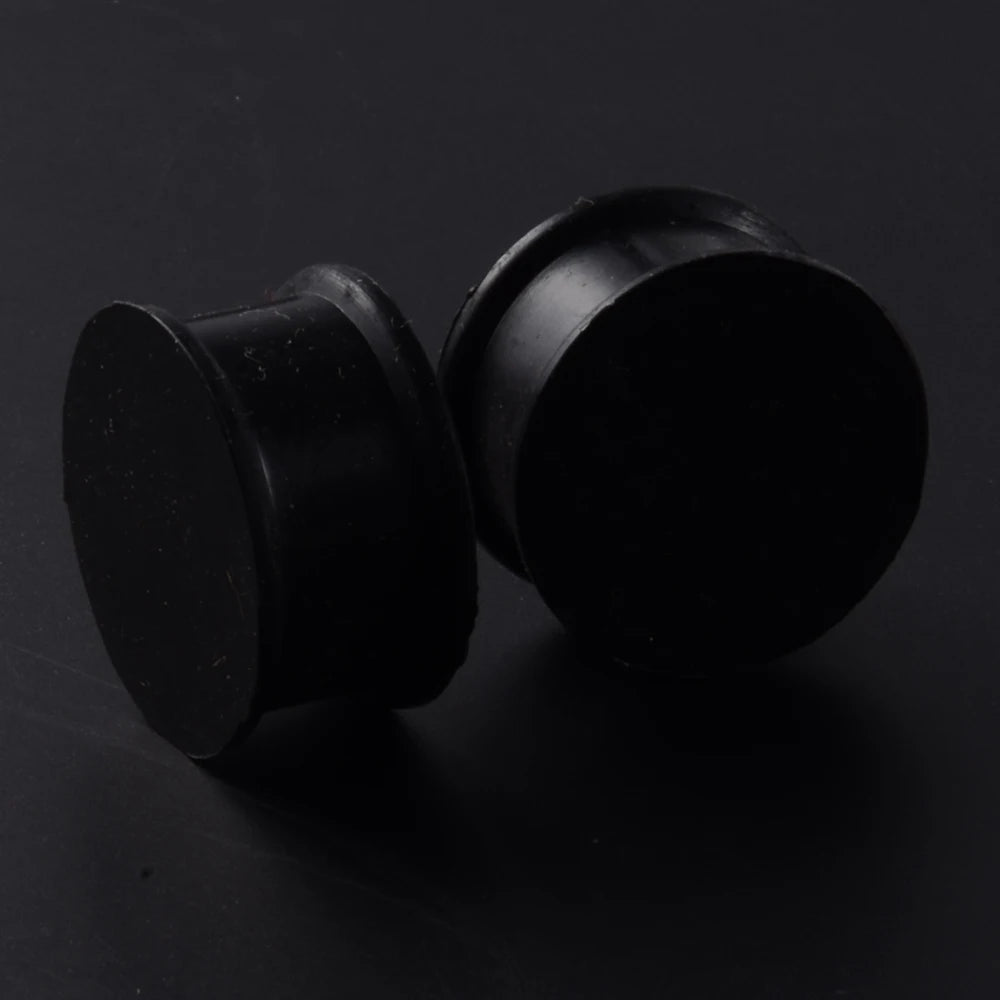 1 Pair Silicone Flexible Thick Ear stretcher Flared Plugs Solid Flesh Tunnel Big Size Ear Gauge Expandar Ear Piercing Jewelry  3mm-50mm