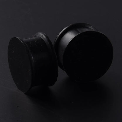 1 Pair Silicone Flexible Thick Ear stretcher Flared Plugs Solid Flesh Tunnel Big Size Ear Gauge Expandar Ear Piercing Jewelry  3mm-50mm