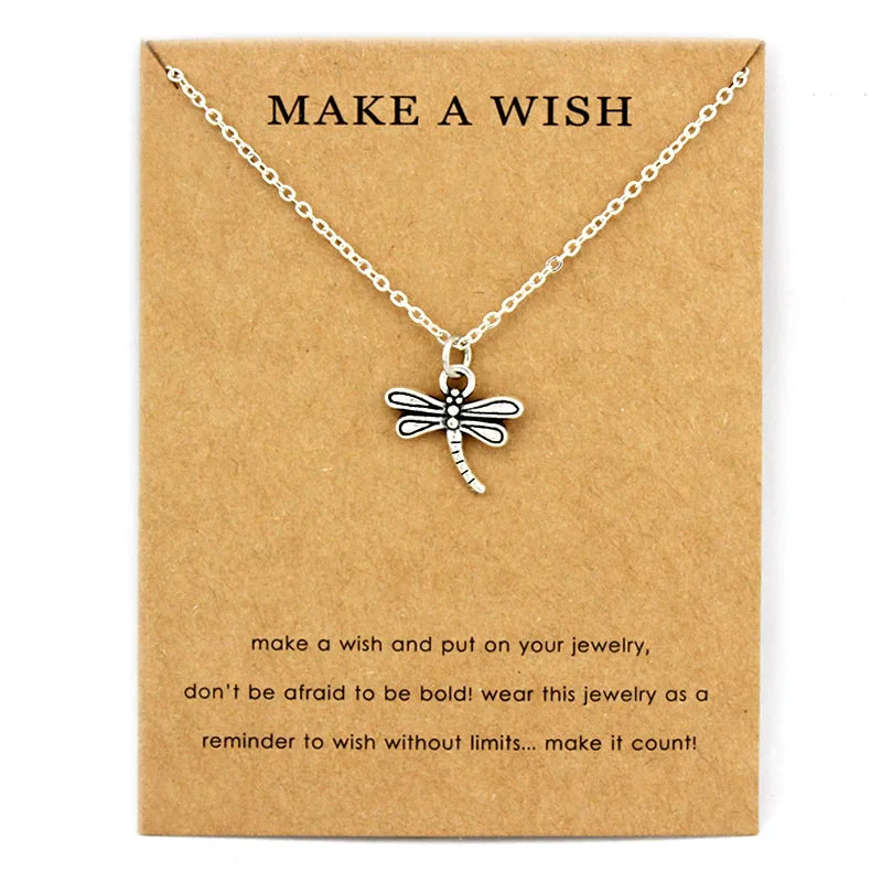 Glückskleeblatt-Anhänger mit vierblättrigem Kleeblatt, Halsketten mit Wellen, Meeresschildkröte, Schmuck für Frauen, Weihnachtsgeschenk für Liebhaber