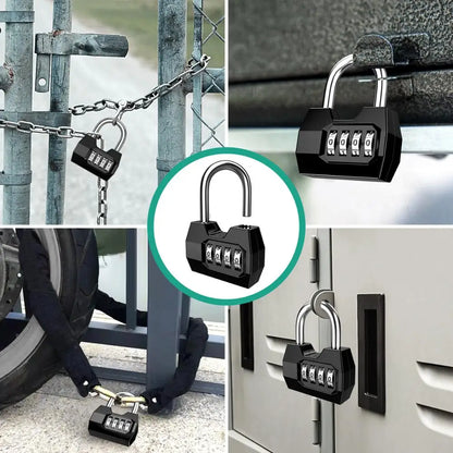 ORIA 4-digit combination padlock