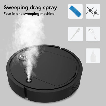 Xiaomi 4 In 1 Sweeping Robot Vacuum Cleaner Smart Automatic Air Purification Spray Humidification Quiet Strong Mopping Cleaning