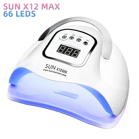 Secador de verniz gel com sensor inteligente, para salão de beleza