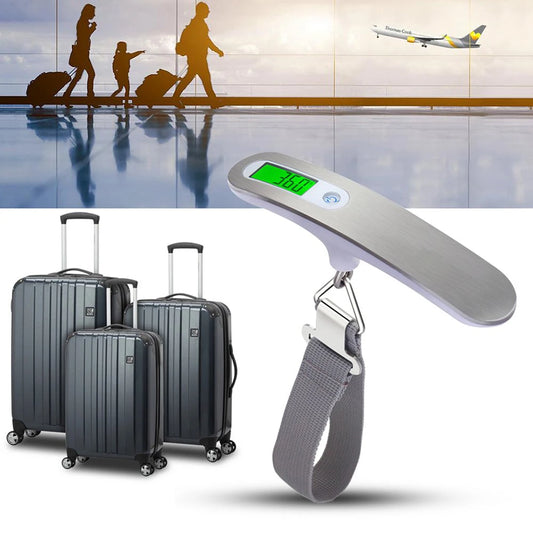 110 lb/50 kg Portable Digital Luggage Scale