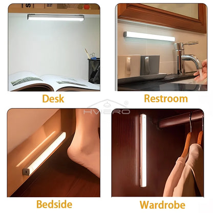 Rechargeable night light with motion sensor