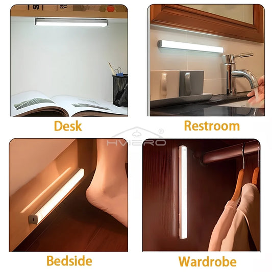 Rechargeable night light with motion sensor