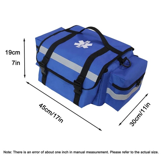 Emergency Rescue Backpack Oxford Cloth Medical Storage Bag First Responder Trauma Bags Survival Kit For Outdoor Travel Camping
