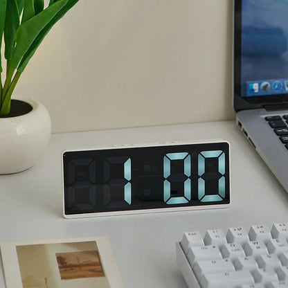 Creative LED Digital Alarm Clock Electronic Digital Alarm Clock Digital Clock Table Clock Room Desk Decor Exquisite Home Decor