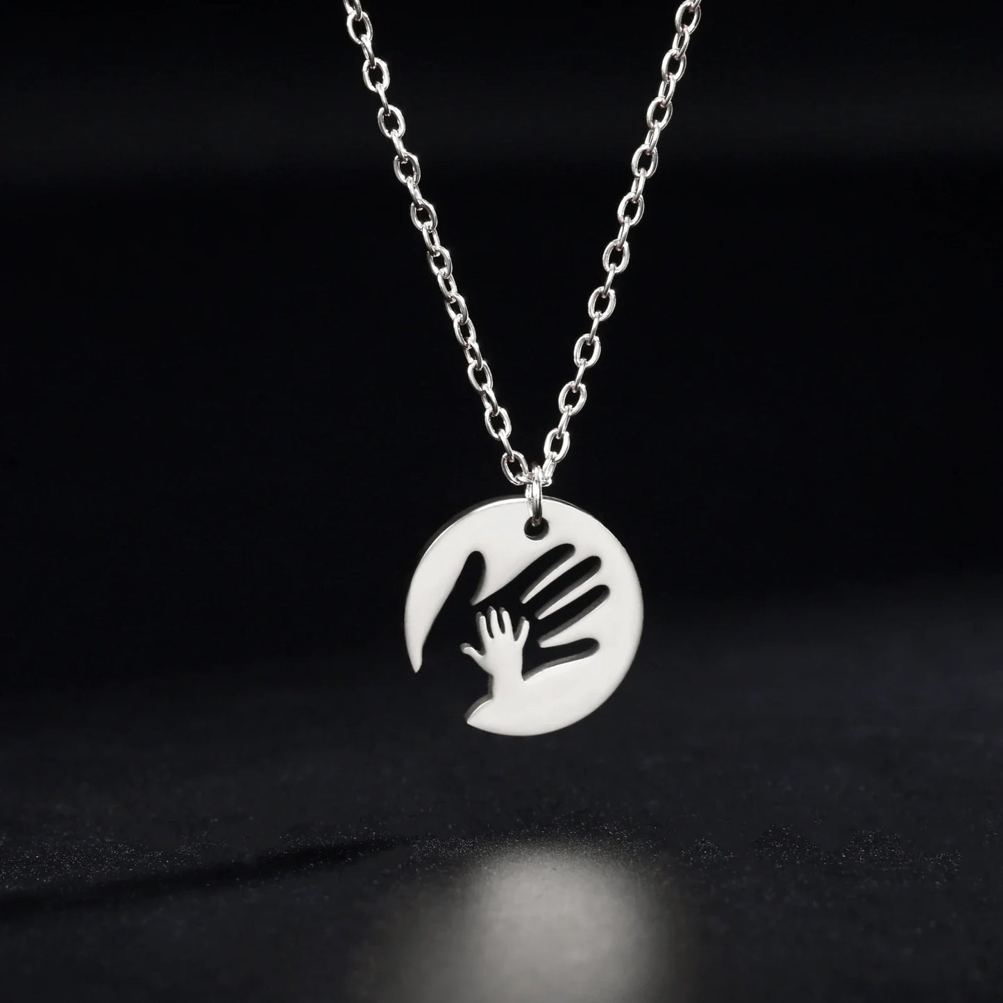 Halskette mit Palmen-Anhänger von Skyrim, Geschenk für Familienmutter, Herren- und Damen-Anhänger, Schmuck, Modetrend