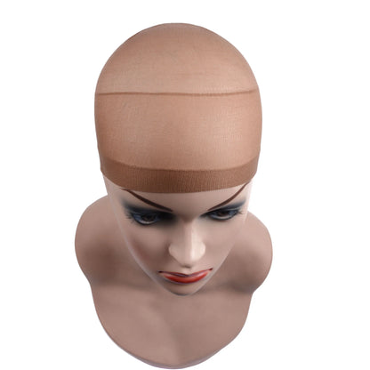 2 pcs/ Pack Wig Caps Hair NetS Weave  Hairnets Wig Nets Stretch Mesh Caps Stocking Caps  for Making Wigs Free Size