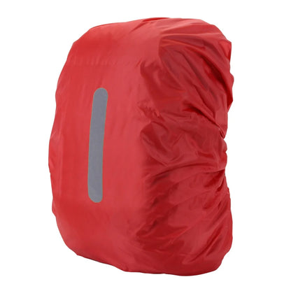 Reflective Waterproof Rain Cover Outdoor Sport Night Cycling Safety Light Raincover Case Bag Hiking 30-80L