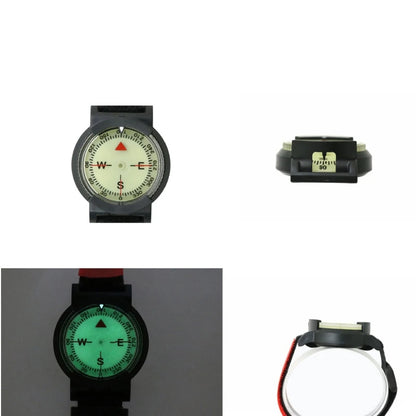 Tauchen Navigation Kompass Armband Kompass Leucht Zifferblatt mit Handgelenk Strap
