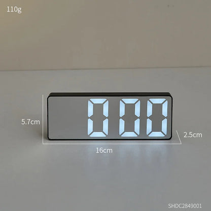 Creative LED Digital Alarm Clock Electronic Digital Alarm Clock Digital Clock Table Clock Room Desk Decor Exquisite Home Decor