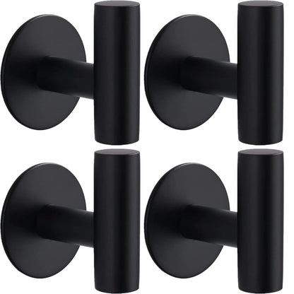 304 Stainless Steel Adhesive Hook Heavy Duty Wall Hook Waterproof Hook Wall Hanging Hooks Hanger Shower Kitchen Hotel Storage