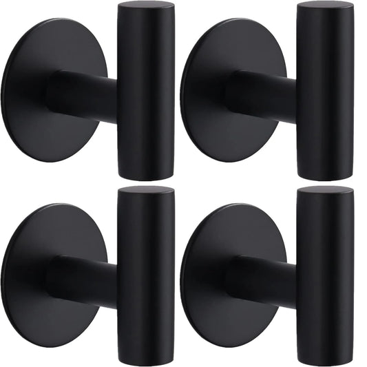 304 Stainless Steel Adhesive Hook Heavy Duty Wall Hook Waterproof Hook Wall Hanging Hooks Hanger Shower Kitchen Hotel Storage