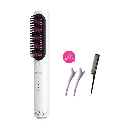 Multifunctional hair straightening brush.