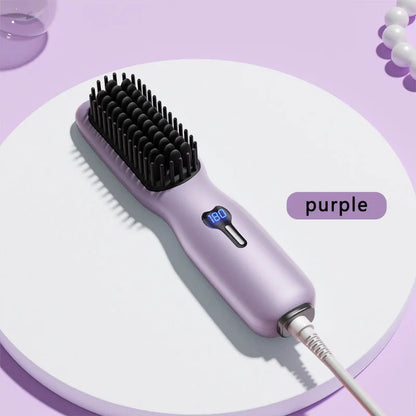 Multifunctional electric comb for straightening hair.