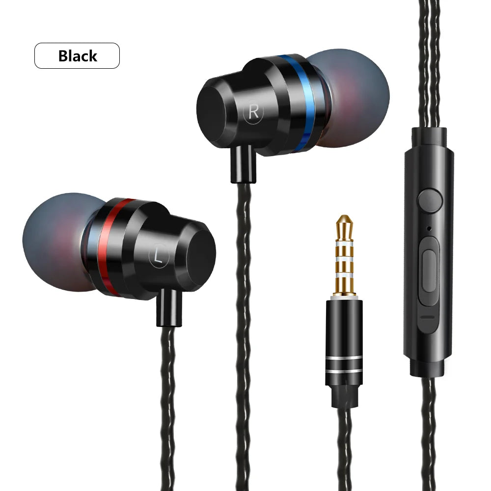 High Quality Metal Wired Recording Headphone for iPhone