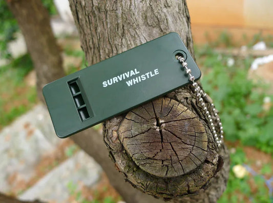 1 Unit Survival Whistle First Aid Kits Outdoor Emergency Signal Rescue Camping Hiking Outdoor Sport Referee Multiple Audio
