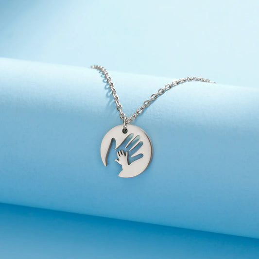 Halskette mit Palmen-Anhänger von Skyrim, Geschenk für Familienmutter, Herren- und Damen-Anhänger, Schmuck, Modetrend