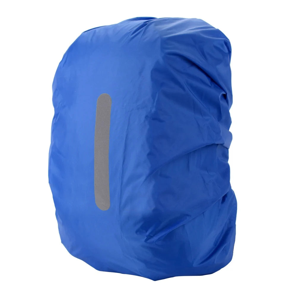 Reflective Waterproof Rain Cover Outdoor Sport Night Cycling Safety Light Raincover Case Bag Hiking 30-80L