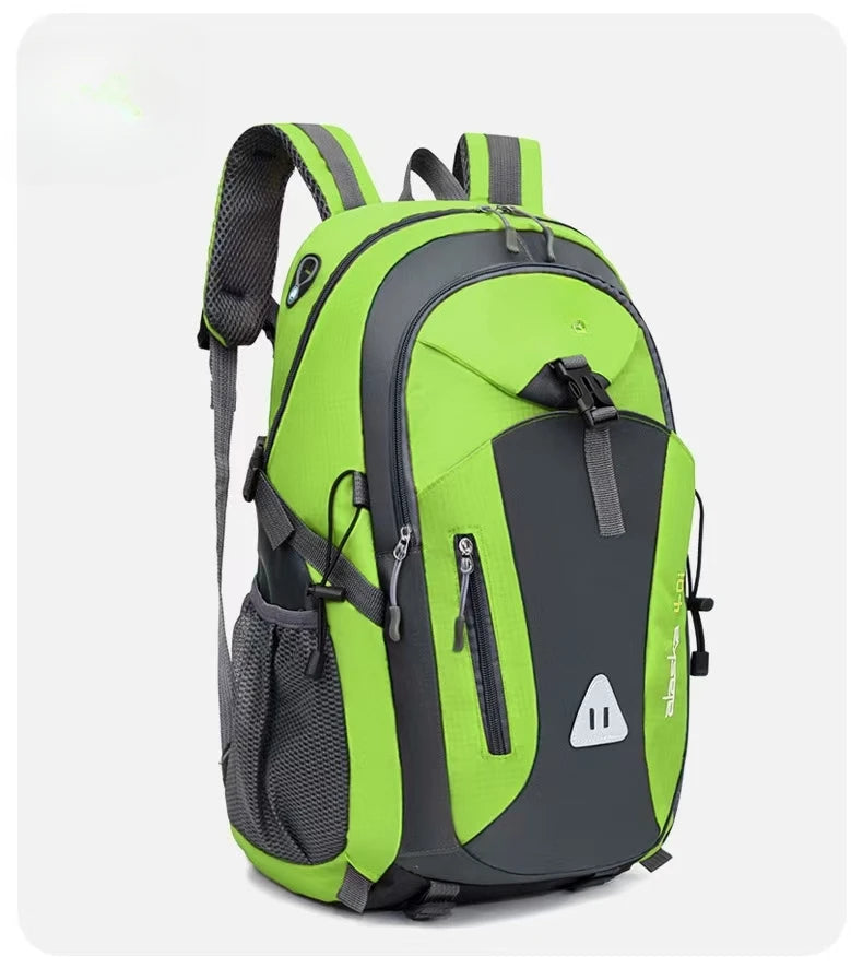 Classic Men Backpack Nylon Waterproof Men Casual Outdoor Travel Backpack Hiking Camping Mountaineering Backpack Sports Bag Women