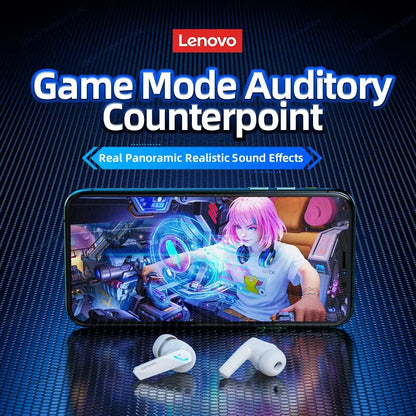 Lenovo GM2 Pro TWS Wireless Earphone 5.3 bluetooth Gaming Low Latency  For xiaomi