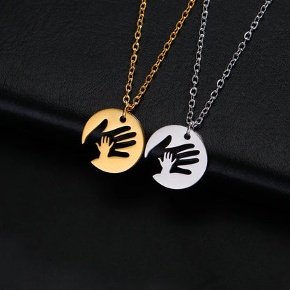 Halskette mit Palmen-Anhänger von Skyrim, Geschenk für Familienmutter, Herren- und Damen-Anhänger, Schmuck, Modetrend