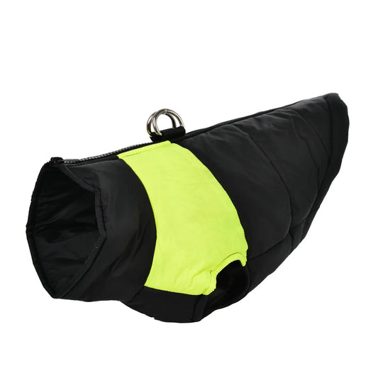 Warm Dog Jacket For Small Big Dogs Autumn Winter Windproof Waterproof With D-ring Puppy Clothes Schnauzer Golden Retriever Coat