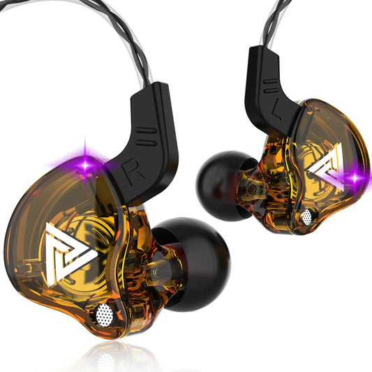Sports Earphone InEar Drive by Wire with Microphone Extra Bass Stereo Surround Handfree Cellphone Headset Hi-Res Certification