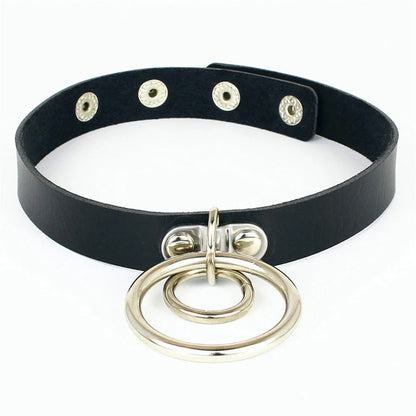 Harajuku Punk Rock Gothic Halsband Halskette Frauen Sexy PU Leder Herz Schloss Schlüssel Spike Kragen Chocker Gothic Cosplay Zubehör