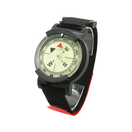 Tauchen Navigation Kompass Armband Kompass Leucht Zifferblatt mit Handgelenk Strap