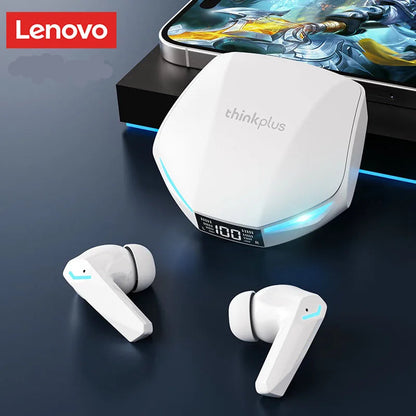 Lenovo XT53 Wireless Bluetooth V5.4 Earphone LED Power Digital Display Stereo Sound Earbuds GM2 PRO Low Latency Gaming Headset