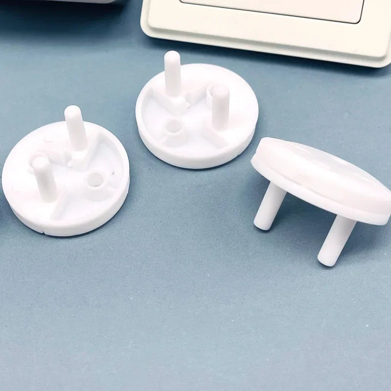 White Electrical Safety Socket Protective Cover Baby Care Safety Guard Protection Children Anti Electric Shock Rotate Protectors