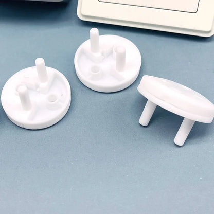 White Electrical Safety Socket Protective Cover Baby Care Safety Guard Protection Children Anti Electric Shock Rotate Protectors