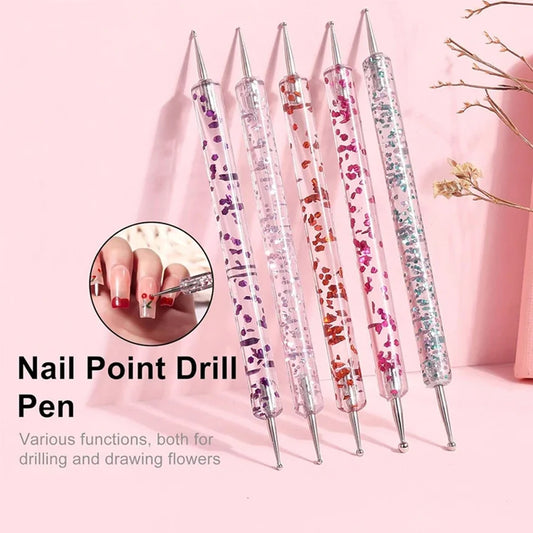 Nail Art Liner Brush Set, 5/pcs