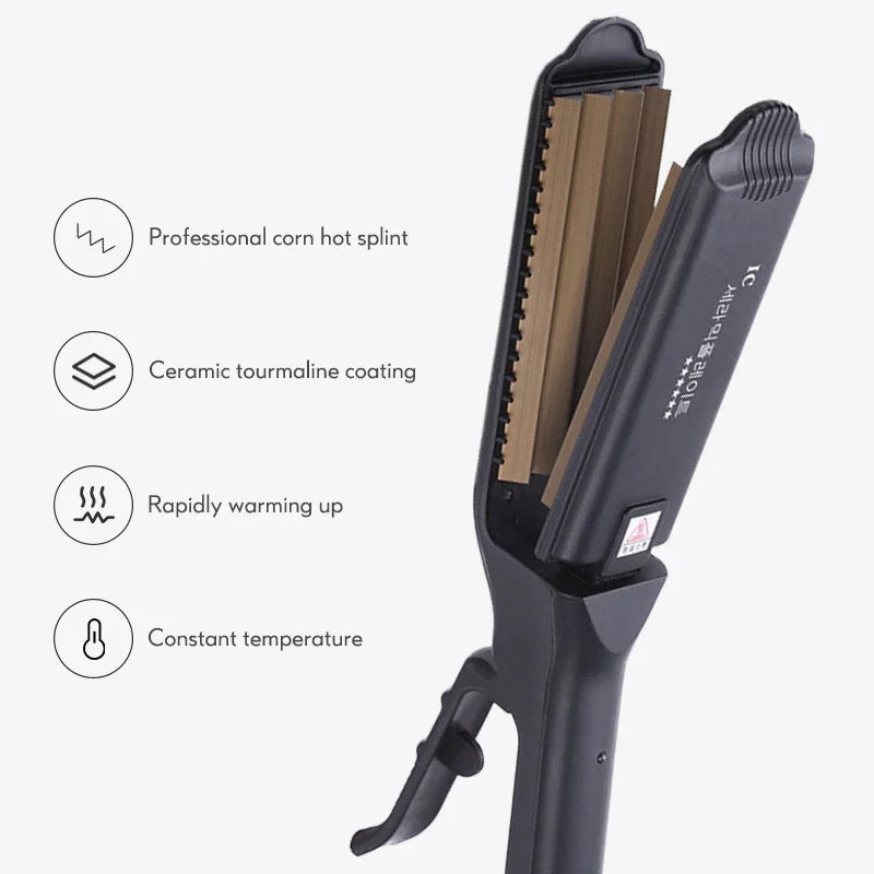 Ceramic curling iron for cute hairstyles