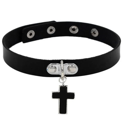 Harajuku Punk Rock Gothic Halsband Halskette Frauen Sexy PU Leder Herz Schloss Schlüssel Spike Kragen Chocker Gothic Cosplay Zubehör