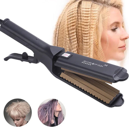 Ceramic curling iron for cute hairstyles