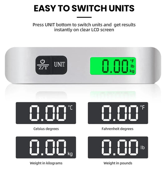 Digital Luggage Scale 110 lb/50 kg