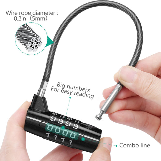 4-digit combination lock