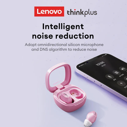 Lenovo XT62 Wireless Bluetooth 5.3 Earphones Noise Reduction Low Latency TWS Touch Control Headphones With Mic Sport Earbud New