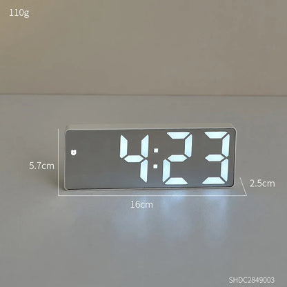 Creative LED Digital Alarm Clock Electronic Digital Alarm Clock Digital Clock Table Clock Room Desk Decor Exquisite Home Decor