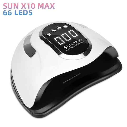 Secador de verniz gel com sensor inteligente, para salão de beleza