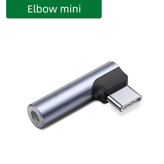 USB Type c To 3.5mm Female Headphone Jack Adapter 3.5  Jack Audio Cable Earphone Cable Converter DAC  For Samsung Xiaomi Huawei