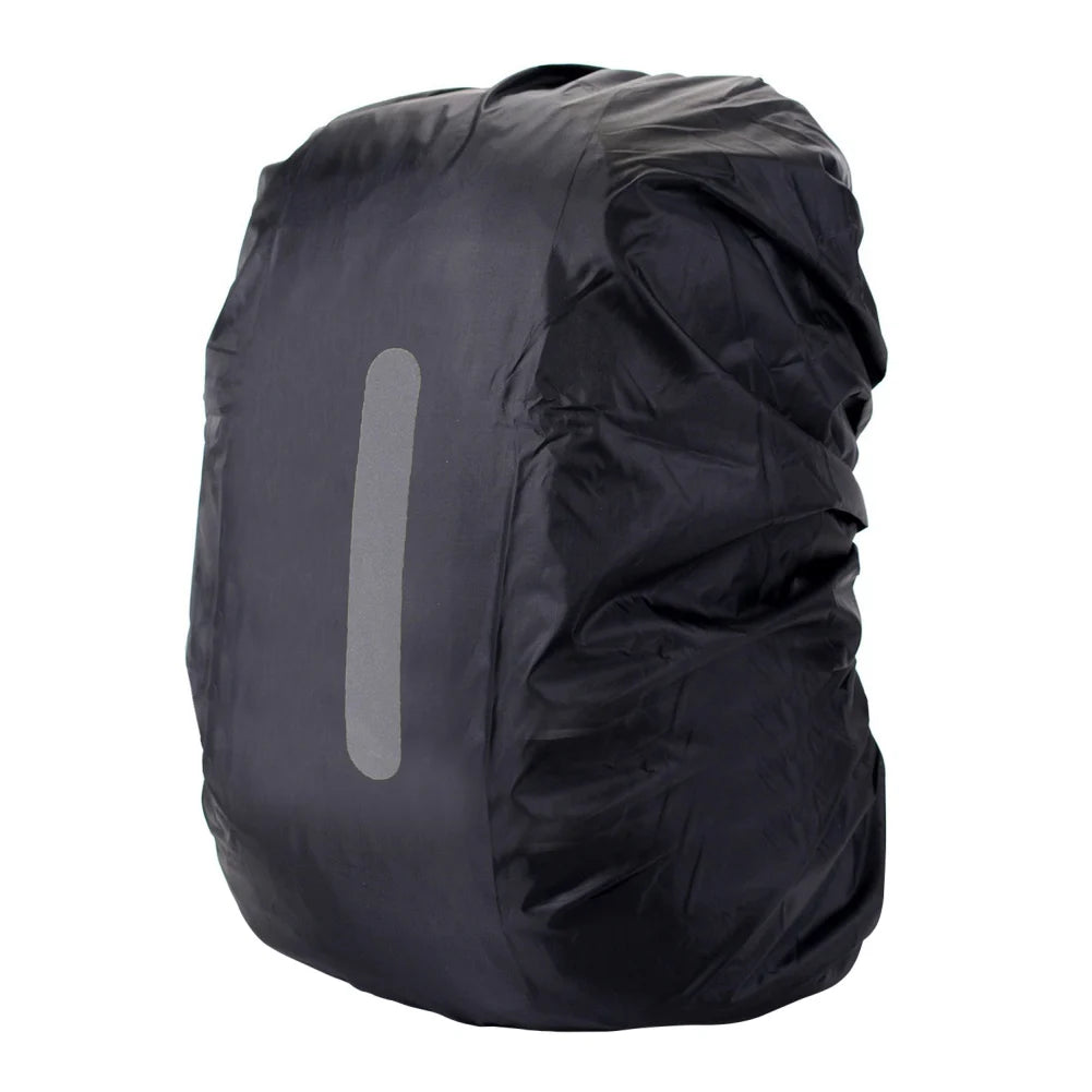 Reflective Waterproof Rain Cover Outdoor Sport Night Cycling Safety Light Raincover Case Bag Hiking 30-80L