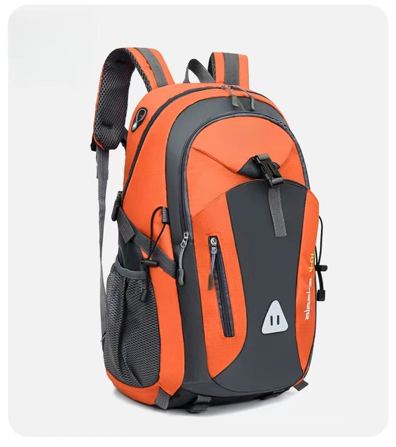 Classic Men Backpack Nylon Waterproof Men Casual Outdoor Travel Backpack Hiking Camping Mountaineering Backpack Sports Bag Women